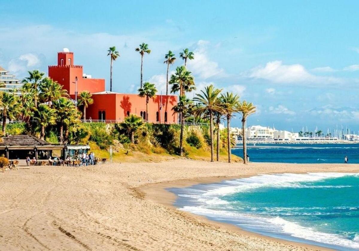 Benalmadena Playa Apartamentos Малага Экстерьер фото